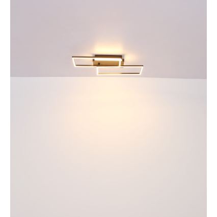 Globo - LED loftlampe LED/40W/230V 62x27 cm mat krom/sort