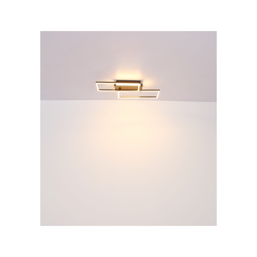 Globo - LED loftlampe LED/40W/230V 62x27 cm mat krom/sort