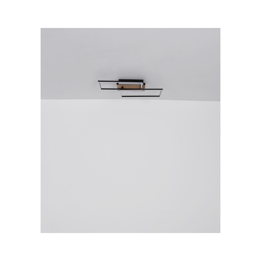 Globo - LED loftlampe LED/40W/230V 62x27 cm mat krom/sort