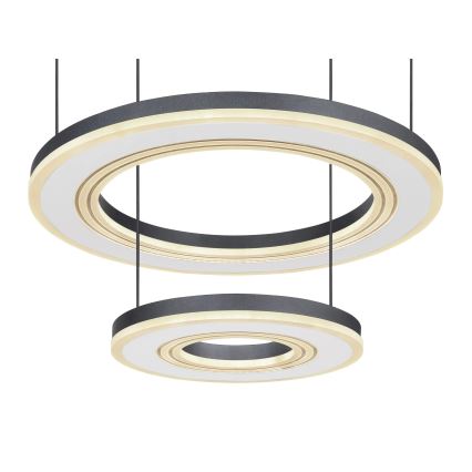 Globo - LED pendel dæmpbar LED/50W/230V 2700-6000K diameter 50 cm sort + fjernbetjening