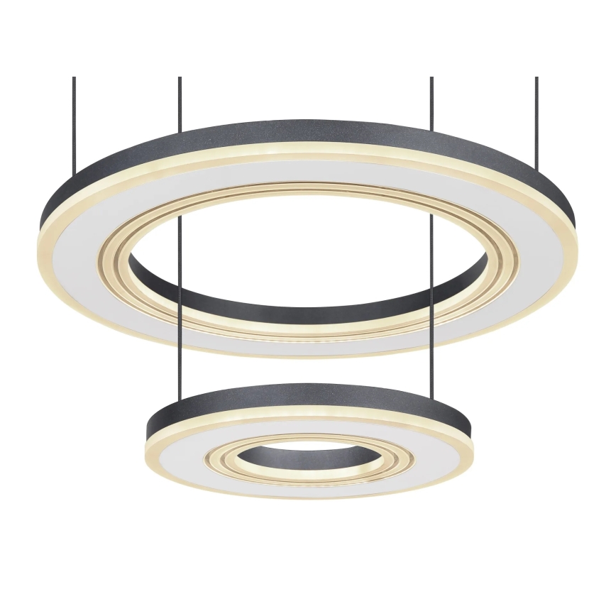 Globo - LED pendel dæmpbar LED/50W/230V 2700-6000K diameter 50 cm sort + fjernbetjening