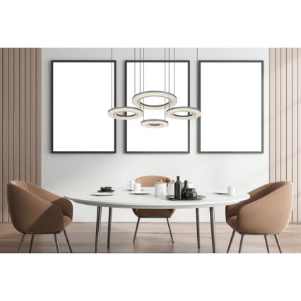 Globo - LED pendel dæmpbar LED/80W/230V 2700-6000K sort + fjernbetjening