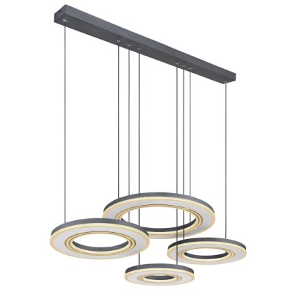 Globo - LED pendel dæmpbar LED/80W/230V 2700-6000K sort + fjernbetjening