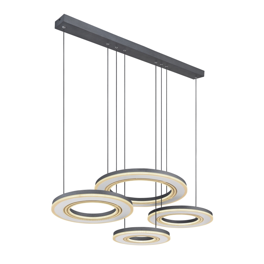 Globo - LED pendel dæmpbar LED/80W/230V 2700-6000K sort + fjernbetjening