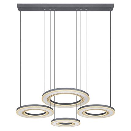 Globo - LED pendel dæmpbar LED/80W/230V 2700-6000K sort + fjernbetjening