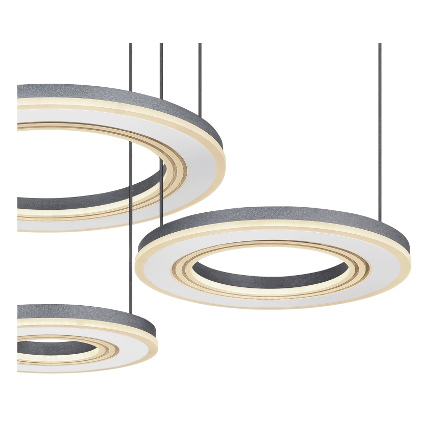 Globo - LED pendel dæmpbar LED/80W/230V 2700-6000K sort + fjernbetjening