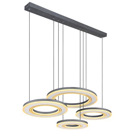 Globo - LED pendel dæmpbar LED/80W/230V 2700-6000K sort + fjernbetjening
