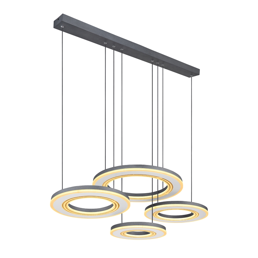 Globo - LED pendel dæmpbar LED/80W/230V 2700-6000K sort + fjernbetjening