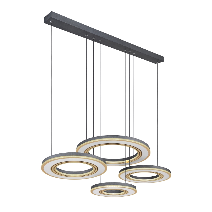 Globo - LED pendel dæmpbar LED/80W/230V 2700-6000K sort + fjernbetjening