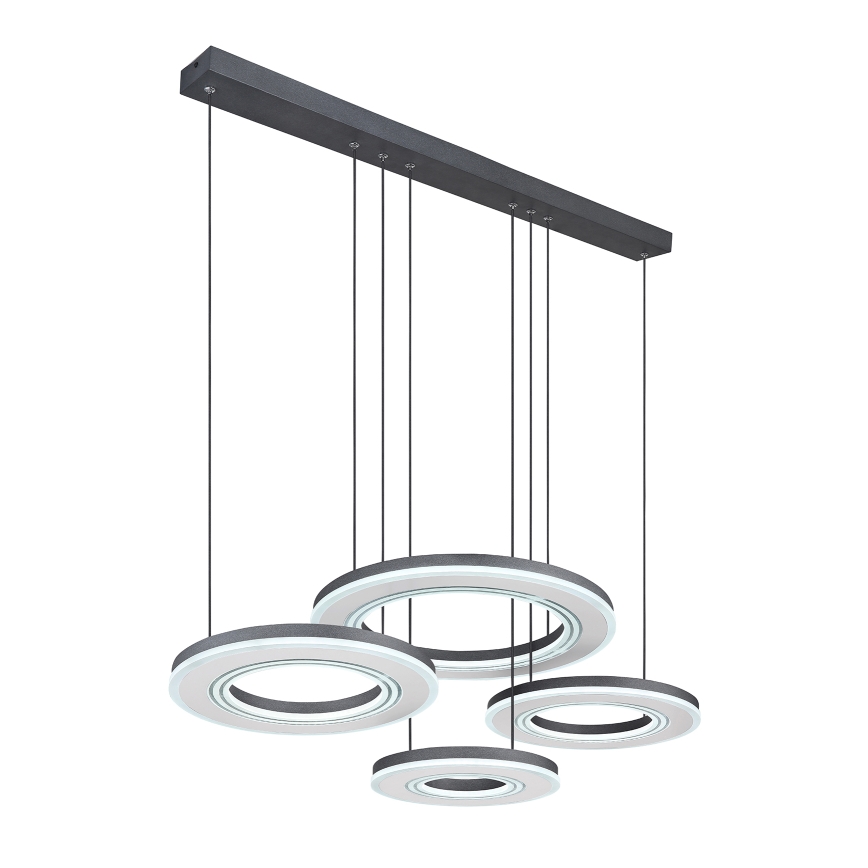 Globo - LED pendel dæmpbar LED/80W/230V 2700-6000K sort + fjernbetjening