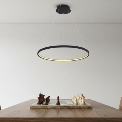 Globo - LED lysekrone i snor LED/29W/230V