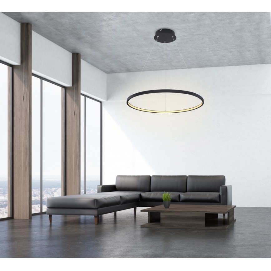 Globo - LED lysekrone i snor LED/29W/230V