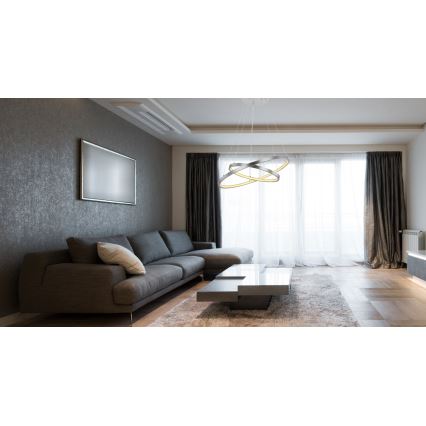 Globo - LED dæmpbar loftlampe på kabel 2xLED/21W/230V
