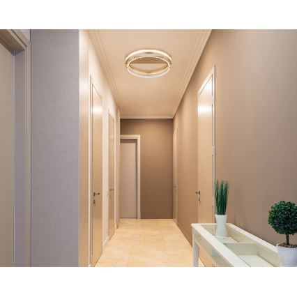 Globo - LED Loftlampe i krystal dæmpbar LED/36W/230V 2700K-6000K + fjernbetjening