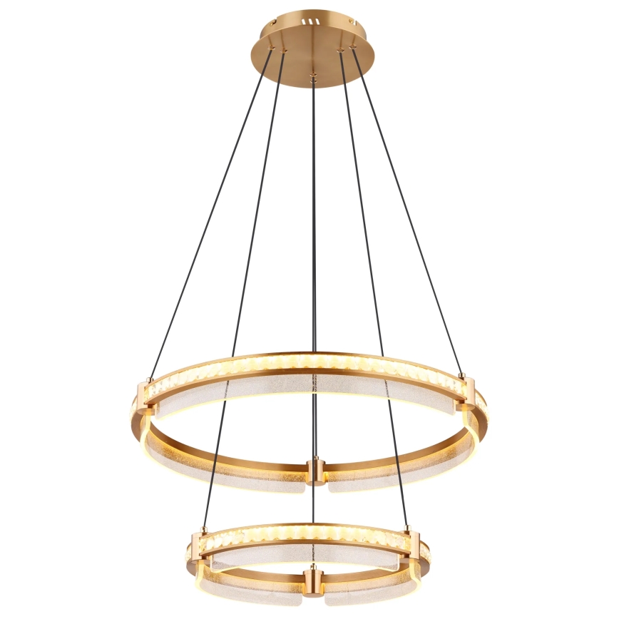 Globo - LED krystalpendel dæmpbar LED/78W/230V 2700K-6000K + fjernbetjening
