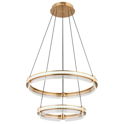 Globo - LED krystalpendel dæmpbar LED/78W/230V 2700K-6000K + fjernbetjening