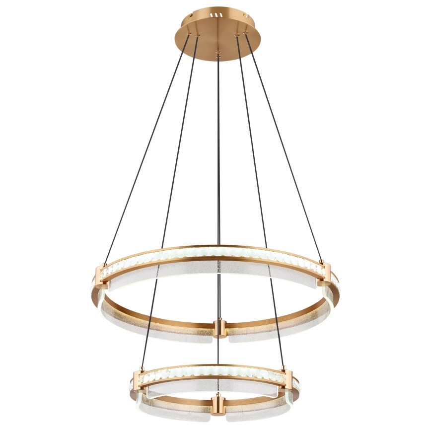 Globo - LED krystalpendel dæmpbar LED/78W/230V 2700K-6000K + fjernbetjening