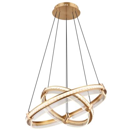 Globo - LED krystalpendel dæmpbar LED/78W/230V 2700K-6000K + fjernbetjening