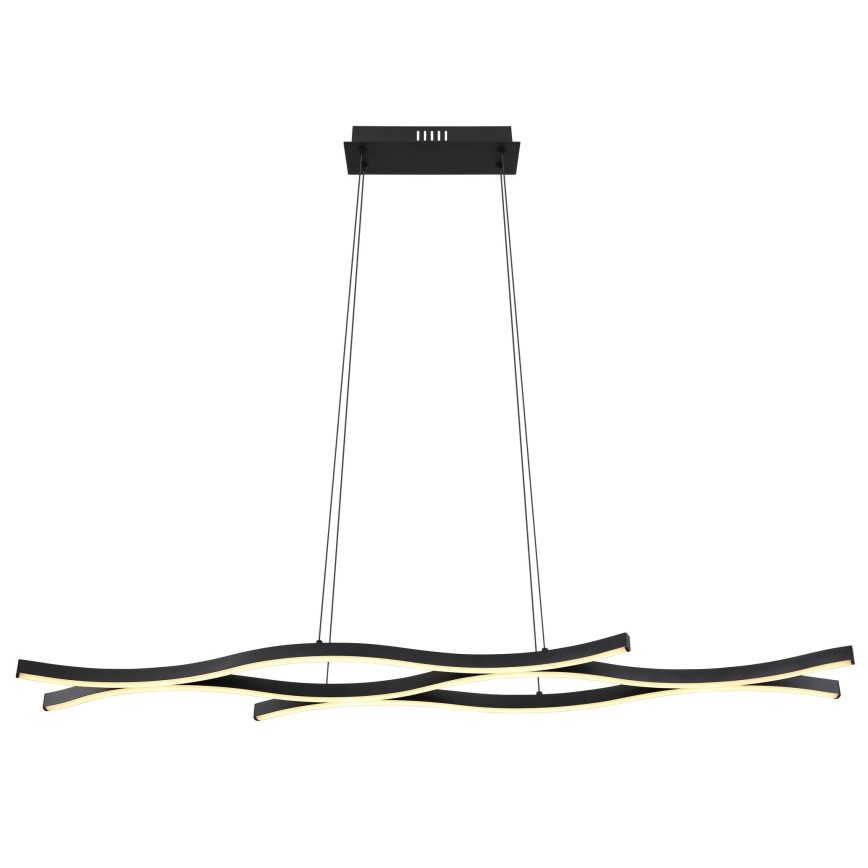 Globo - LED pendel LED/35W/230V sort