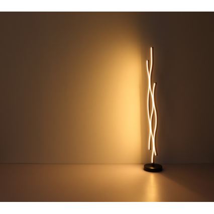 Globo - LED gulvlampe LED/28W/230V 3000K sort