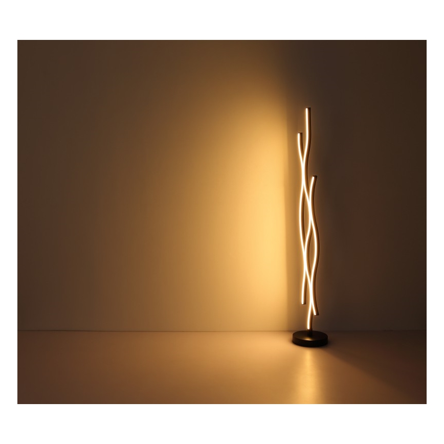 Globo - LED gulvlampe LED/28W/230V 3000K sort