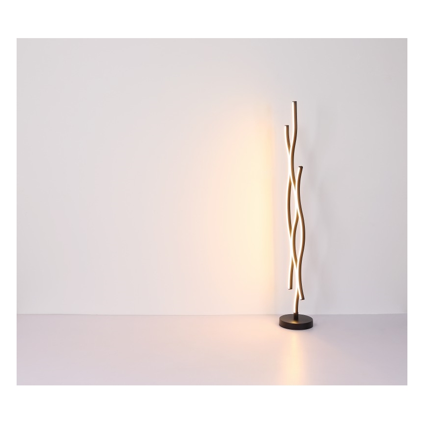 Globo - LED gulvlampe LED/28W/230V 3000K sort