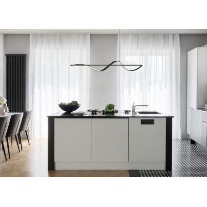 Globo - LED pendel LED/24W/230V 3000K sort
