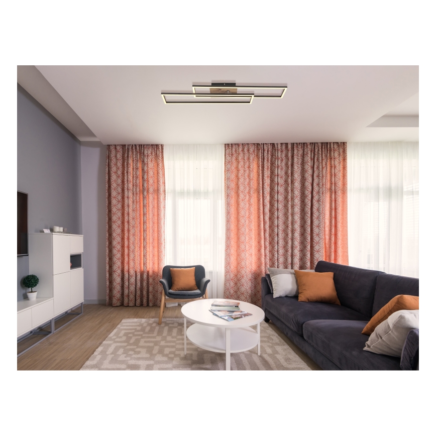 Globo - LED loftlampe LED/30W/230V 3000K 60x80 cm sort