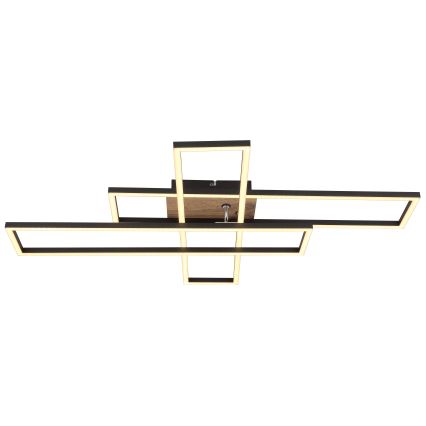 Globo - LED loftlampe LED/40W/230V 3000K 60x80 cm sort