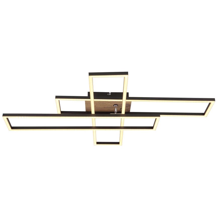 Globo - LED loftlampe LED/40W/230V 3000K 60x80 cm sort