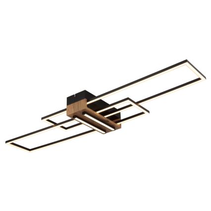 Globo - LED loftlampe LED/40W/230V 3000K 25x100 cm sort