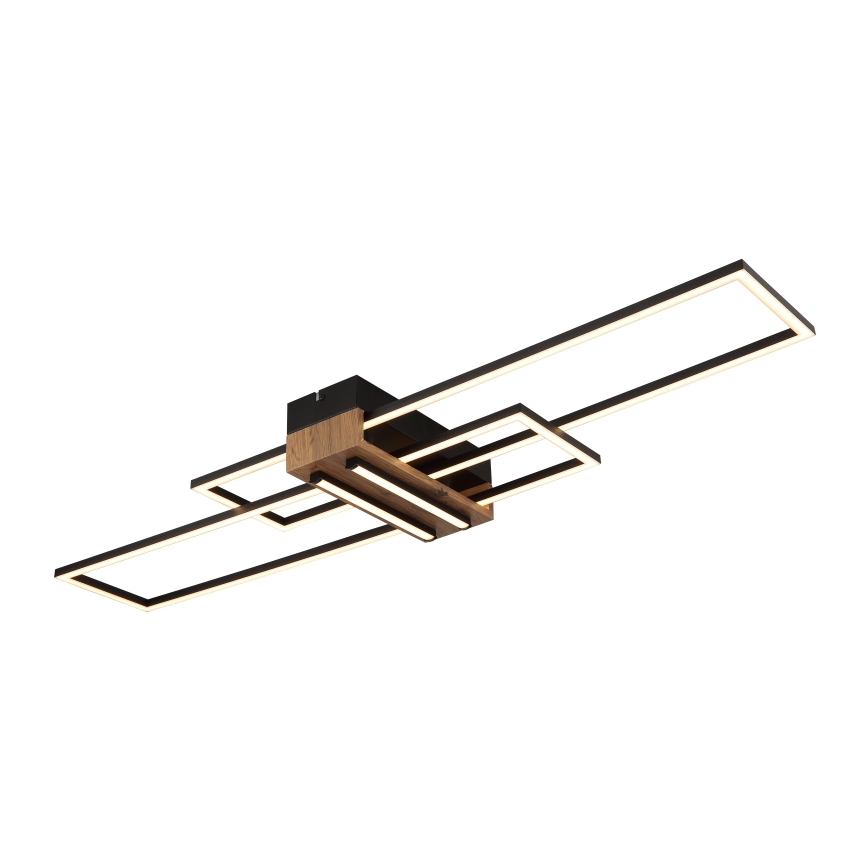 Globo - LED loftlampe LED/40W/230V 3000K 25x100 cm sort