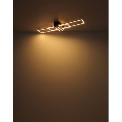Globo - LED loftlampe LED/40W/230V 3000K 25x100 cm sort