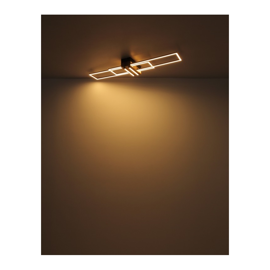 Globo - LED loftlampe LED/40W/230V 3000K 25x100 cm sort
