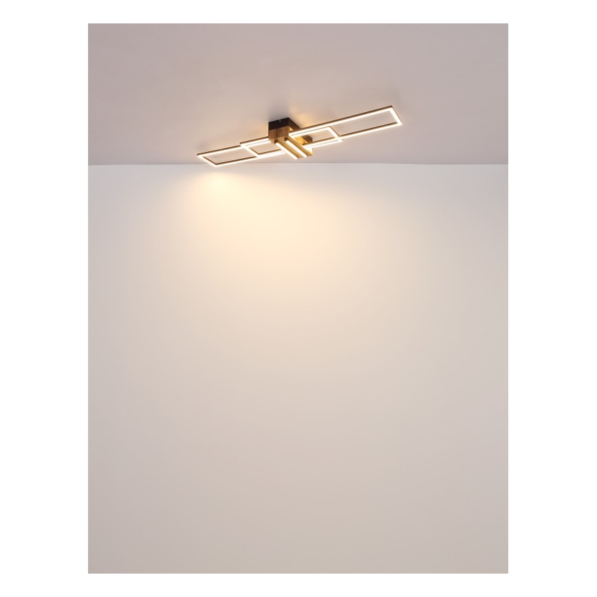 Globo - LED loftlampe LED/40W/230V 3000K 25x100 cm sort