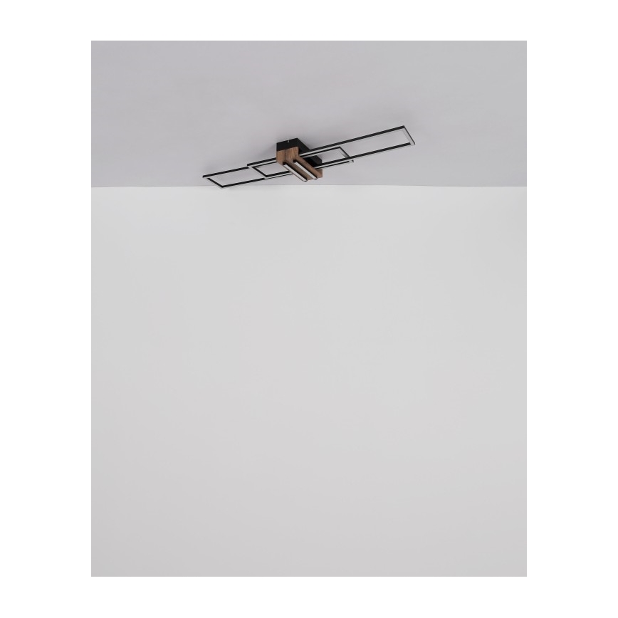Globo - LED loftlampe LED/40W/230V 3000K 25x100 cm sort