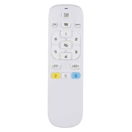 Globo - LED dæmpbar loftlampe med ventilator LED/38W/230V 3000-6500K + fjernbetjening