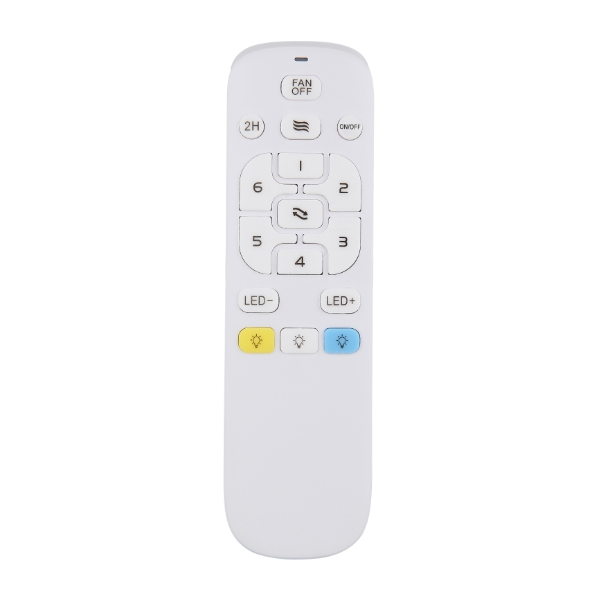 Globo - LED dæmpbar loftlampe med ventilator LED/38W/230V 3000-6500K + fjernbetjening