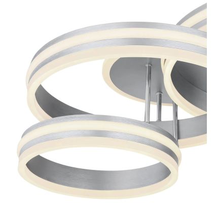 Globo - LED-dæmpbar loftlampe LED/72W/230V 2700-6000K 60x80 cm + fjernbetjening