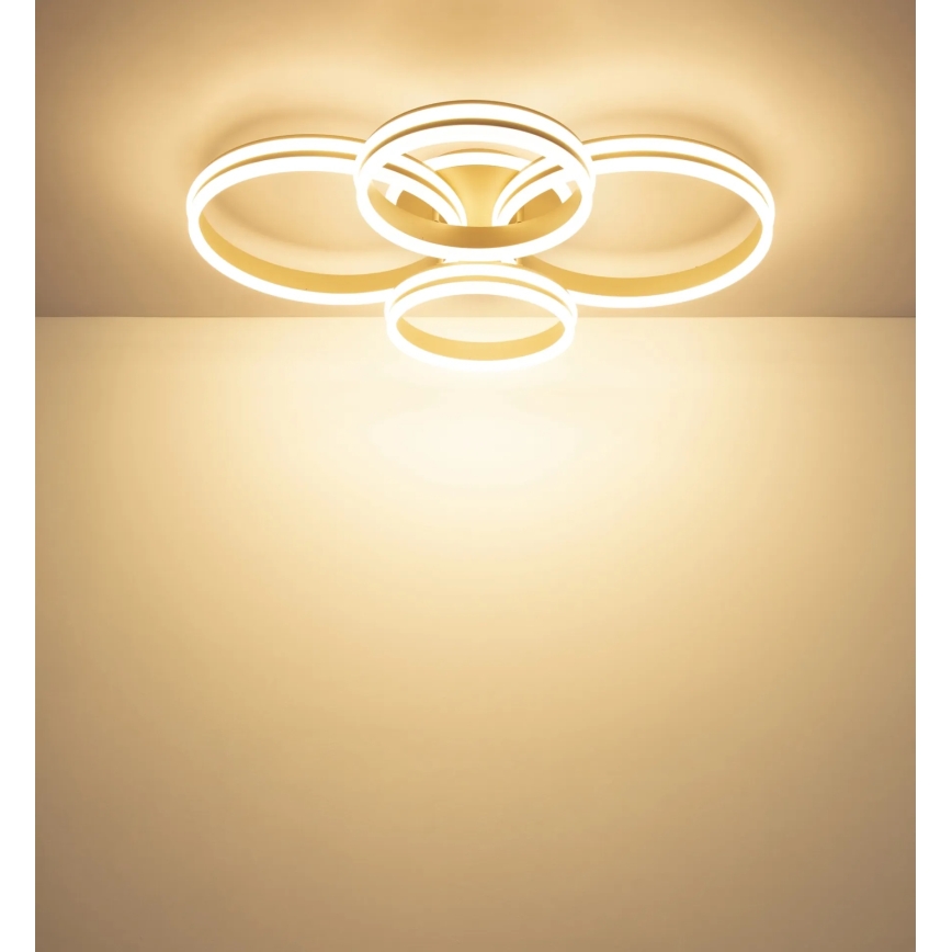 Globo - LED Dæmpbar loftlampe LED/92W/230V 3000K 68x84,5 cm