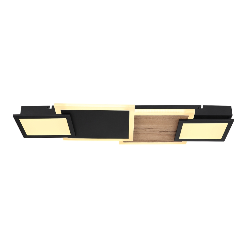 Globo 67279-30 - LED loftlampe CAROLINE LED/30W/230V 25x71,5 cm beige/sort