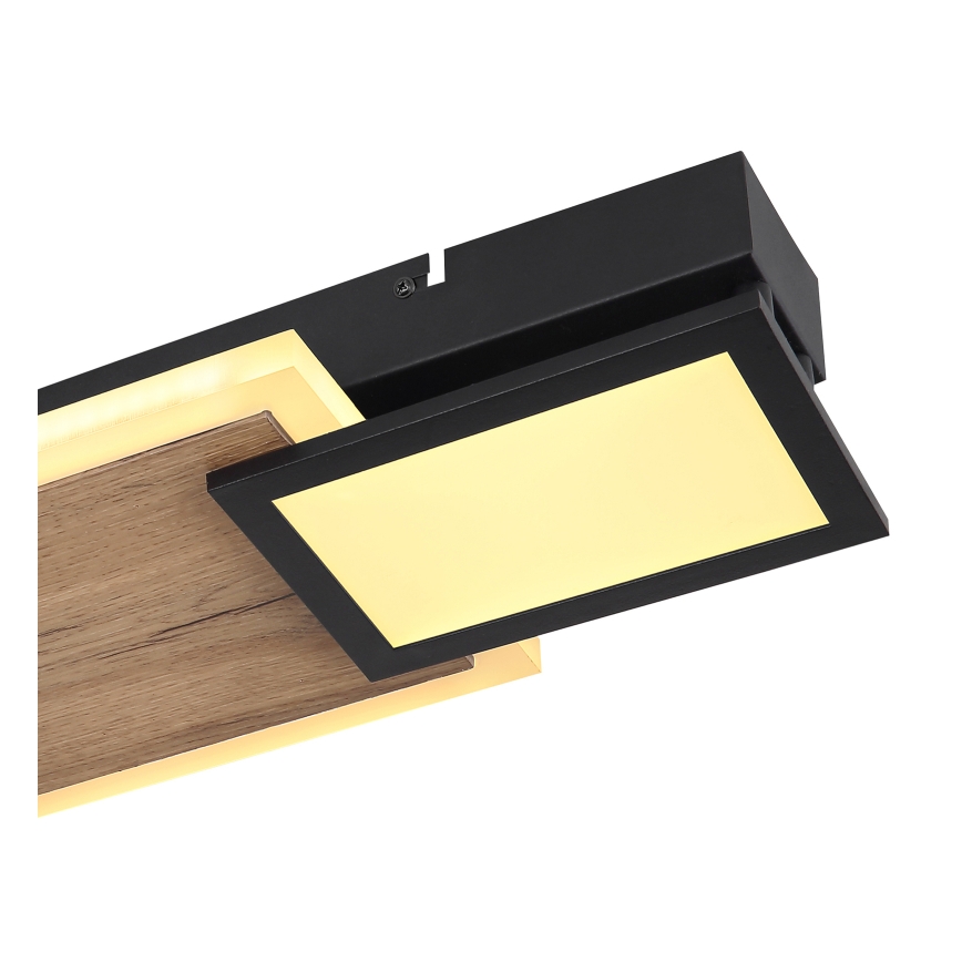 Globo 67279-30 - LED loftlampe CAROLINE LED/30W/230V 25x71,5 cm beige/sort