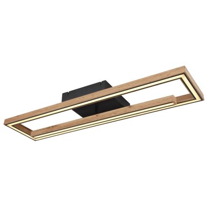Globo 67287D1 - LED loftlampe MANDERA LED/36W/230V 20x80 cm brun