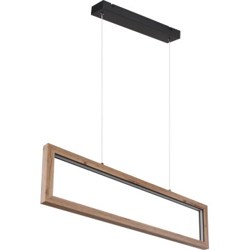 Globo 67287H - LED-pendel med wire MANDERA LED/24W/230V, brun