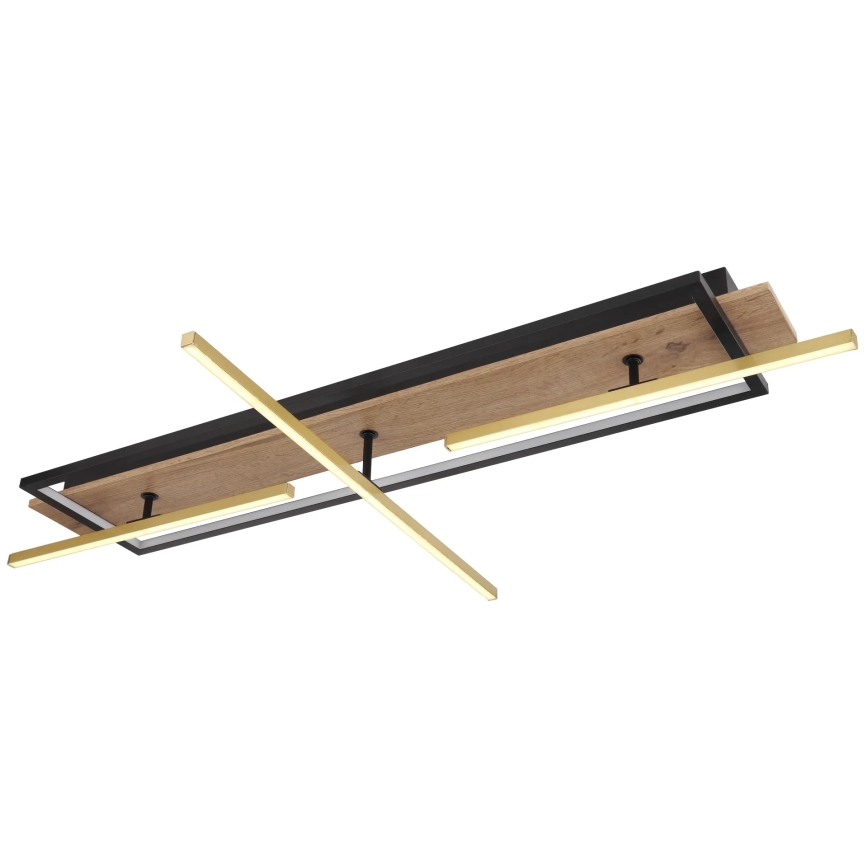 Globo 67296D2 - LED loftlampe BEATRIX LED/48W/230V 60,5x100 cm brun