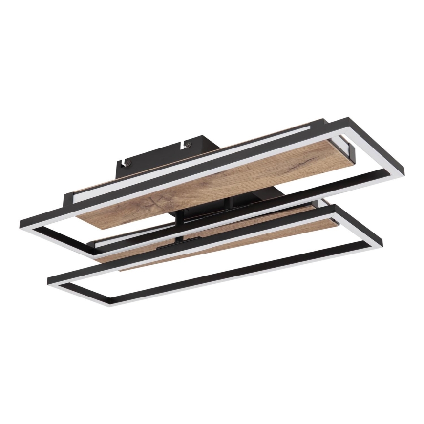 Globo 67299D1 - LED-loftlampe COLLI LED/48W/230V 52x60 cm brun/sort