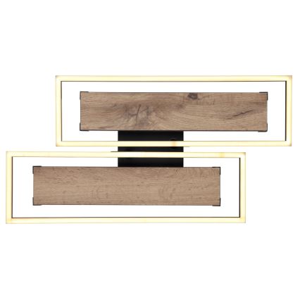 Globo 67299D1 - LED-loftlampe COLLI LED/48W/230V 52x60 cm brun/sort