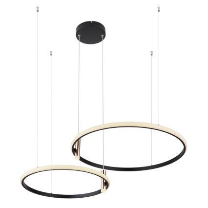 Globo - LED pendel dæmpbar LED/55W/230V 2700-6000K sort + fjernbetjening
