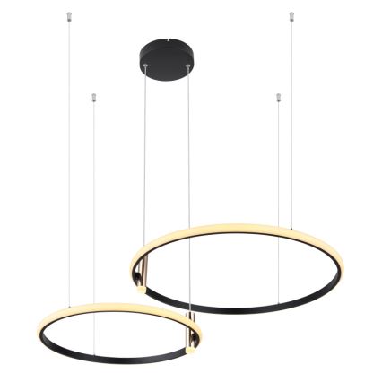 Globo - LED pendel dæmpbar LED/55W/230V 2700-6000K sort + fjernbetjening