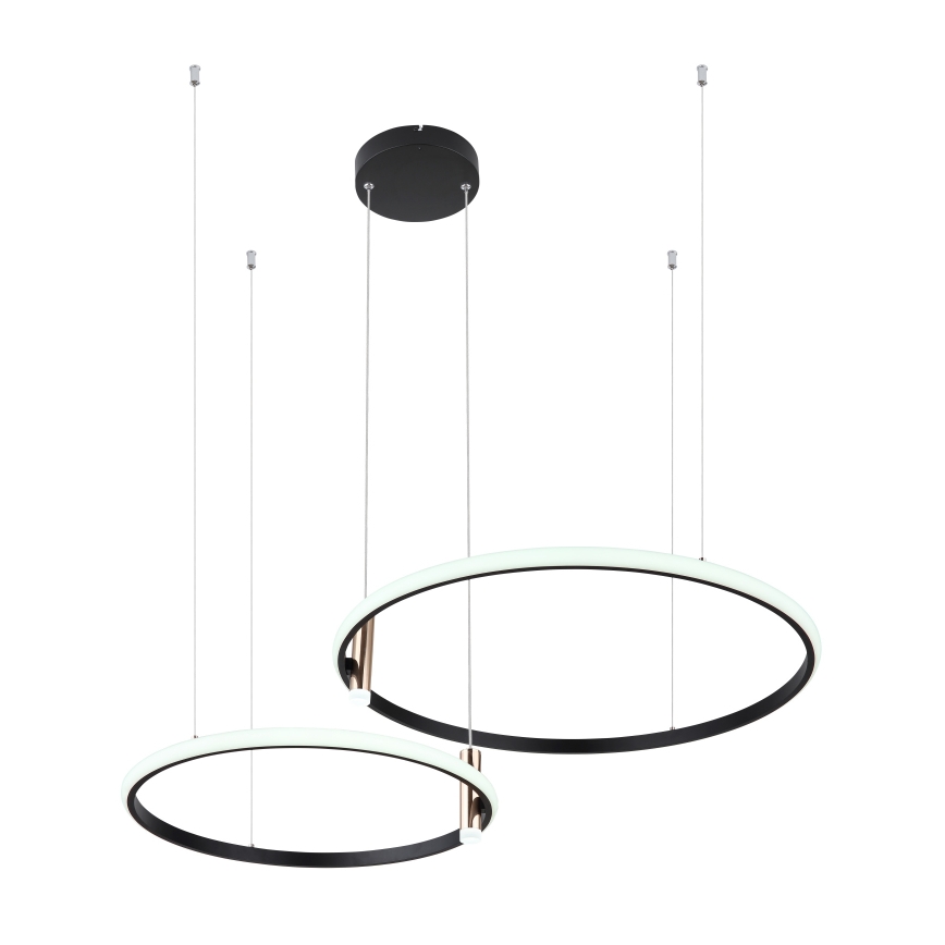 Globo - LED pendel dæmpbar LED/55W/230V 2700-6000K sort + fjernbetjening